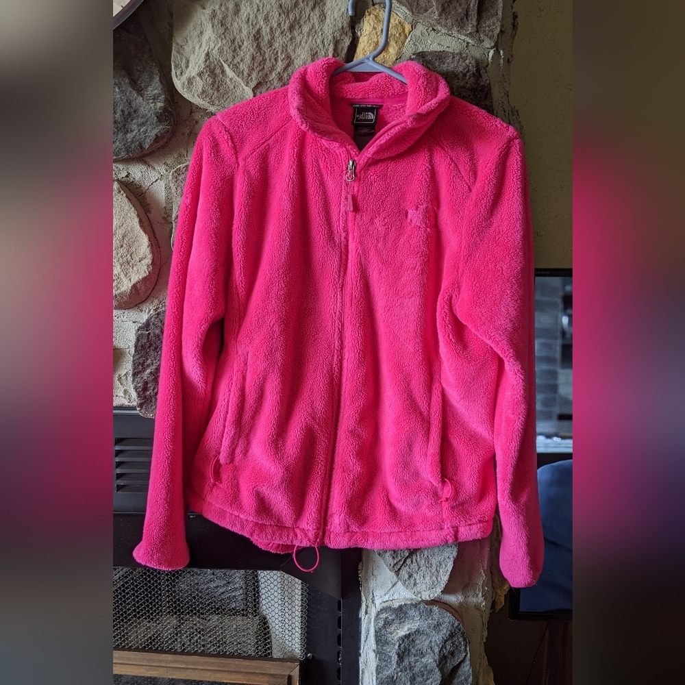 The North Face super soft teddy jacket for women